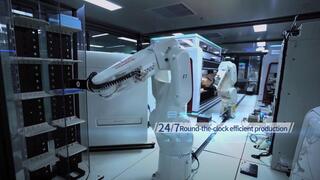 Hệ thống lưu trữ mẫu tự động được tích hợp hoàn toàn với hệ thống phân phối thông minh (Falcon)