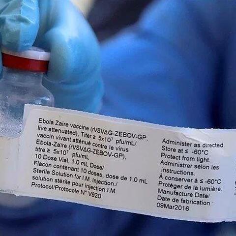 Vắc xin Ebola đầu tiên được cấp phép lưu hành